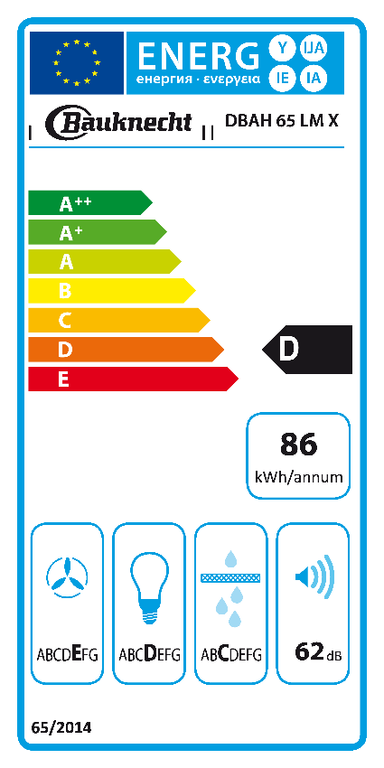 Bauknecht DBAH 65 LM X