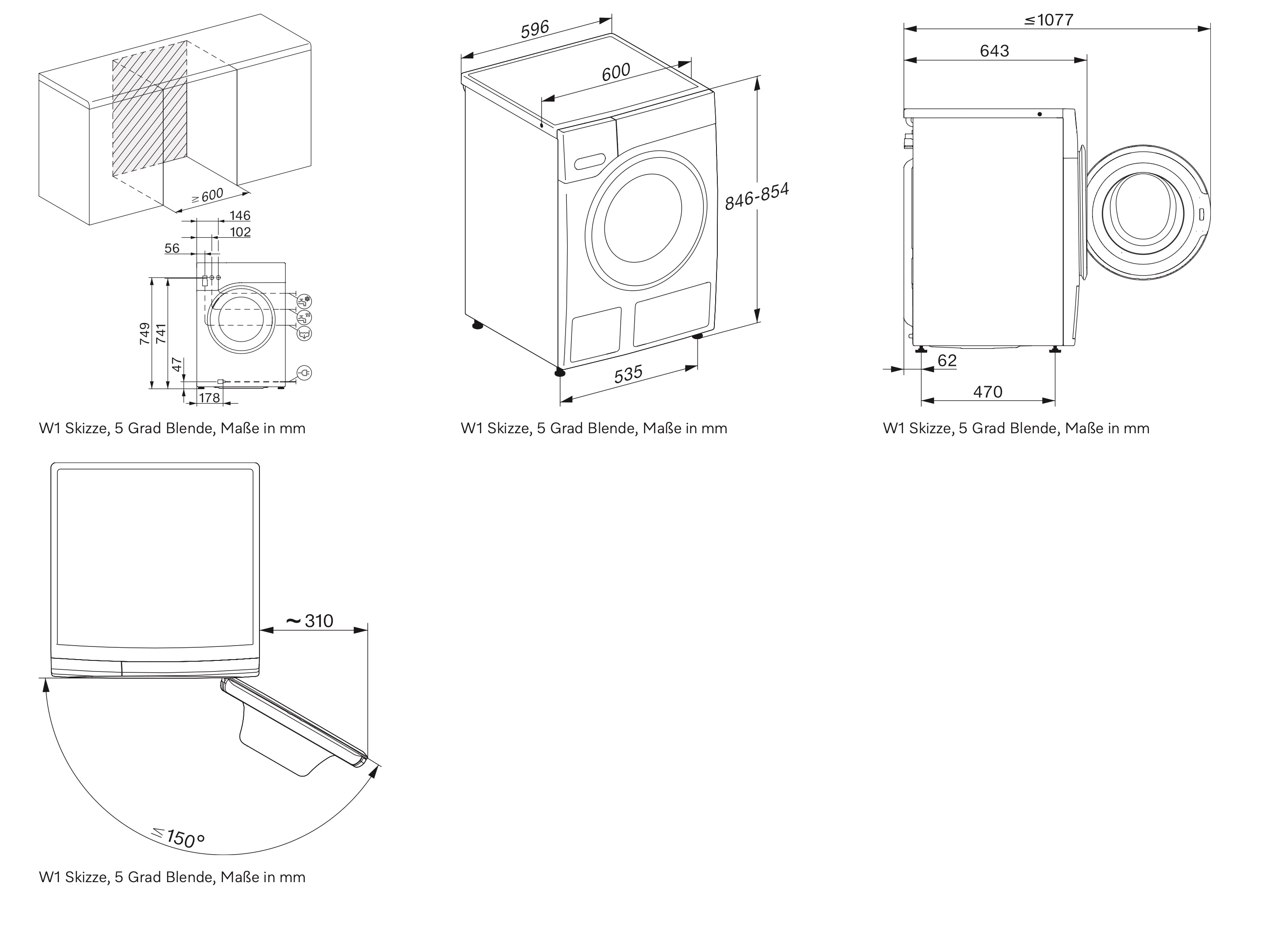 Miele WWG880 WCS PWash&TDos&Steam